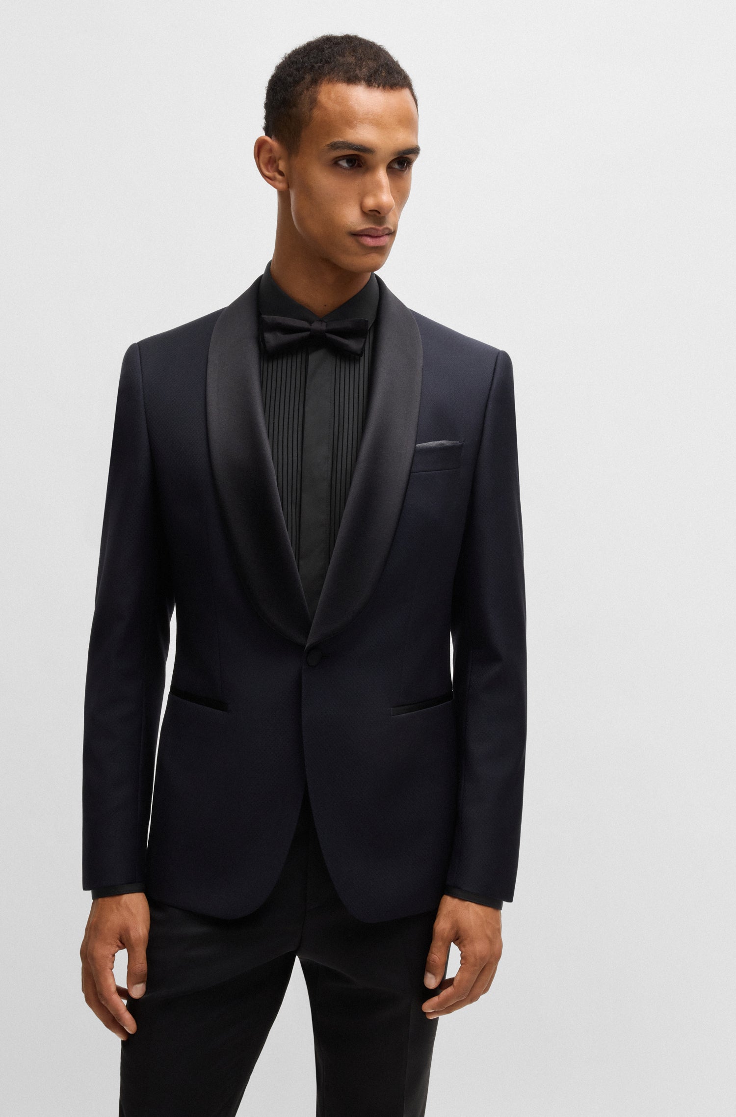 Hugo Boss Hank Party Shirt Black