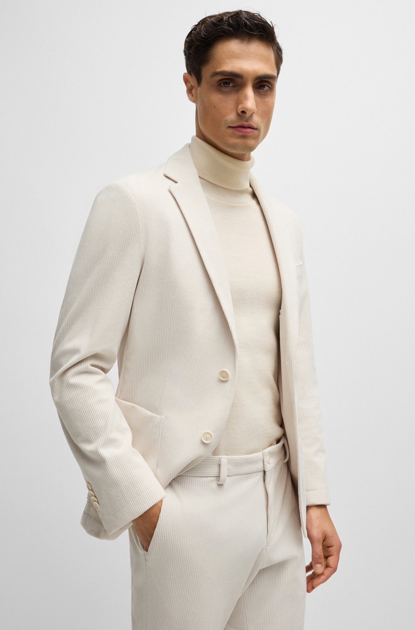 Hugo Boss Hanry Jacket Open White