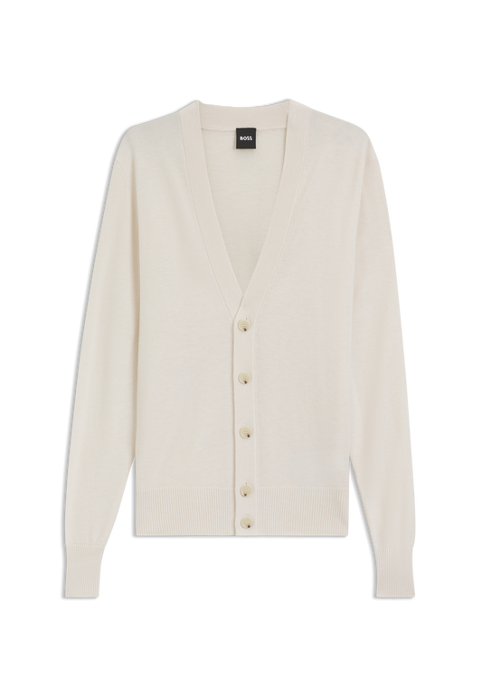 BECKHAM x BOSS cardigan in 100% cashmere
