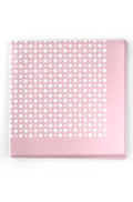 BECKHAM x BOSS Printed Silk Pocket Square Light Pastel Pink