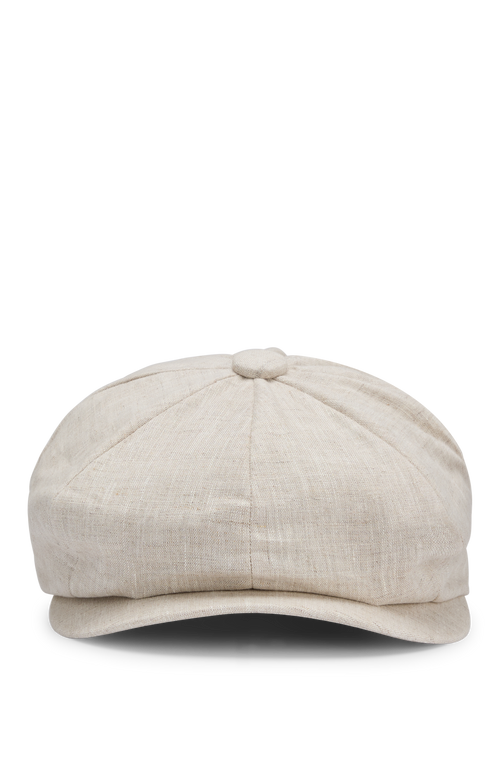 BECKHAM x BOSS Linen Baker-Boy Cap