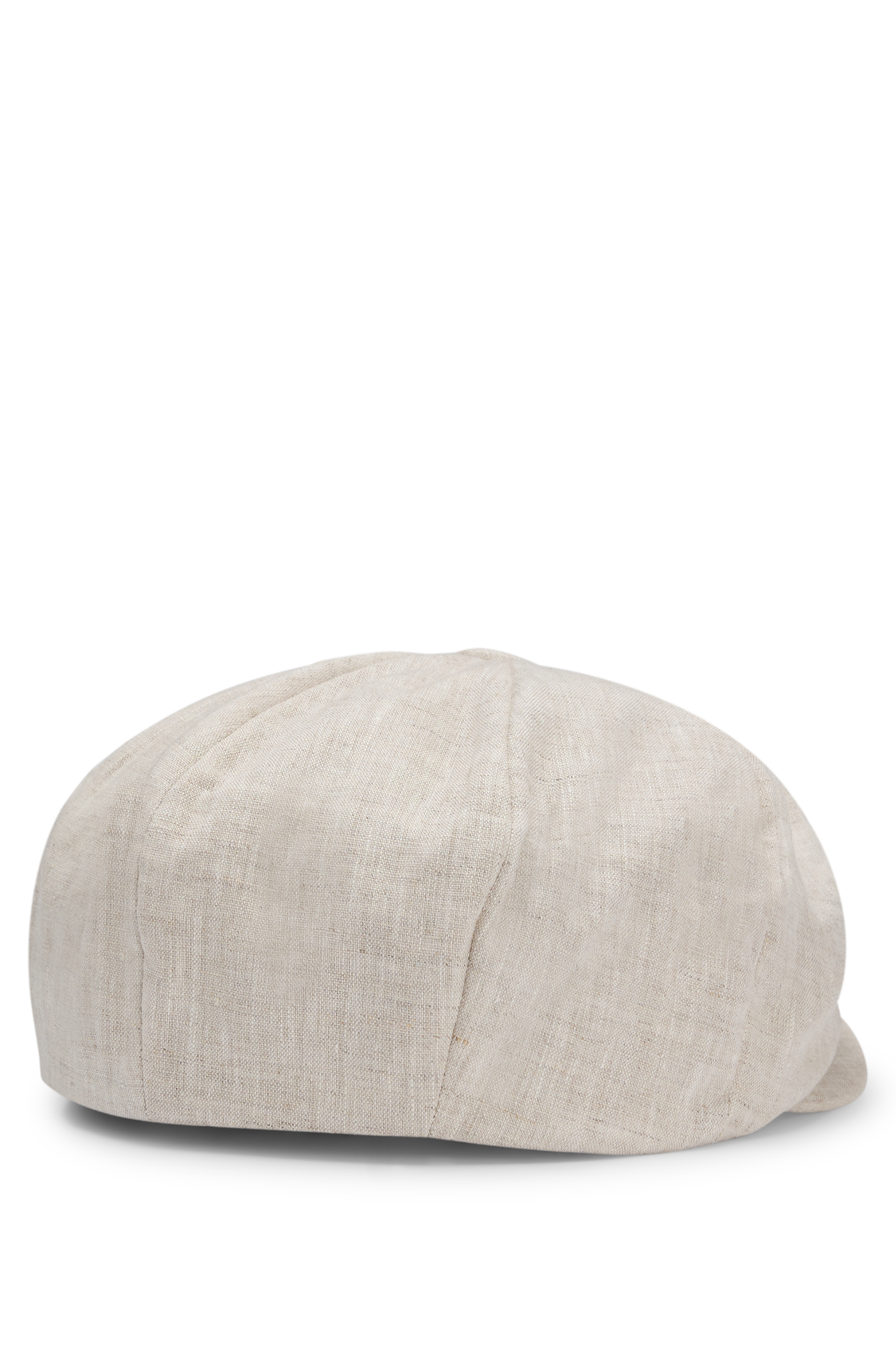 BECKHAM x BOSS Linen Baker-Boy Cap