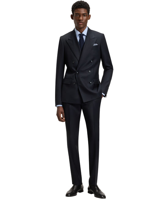 BECKHAM x BOSS Double Breasted Slim-Fit Suit