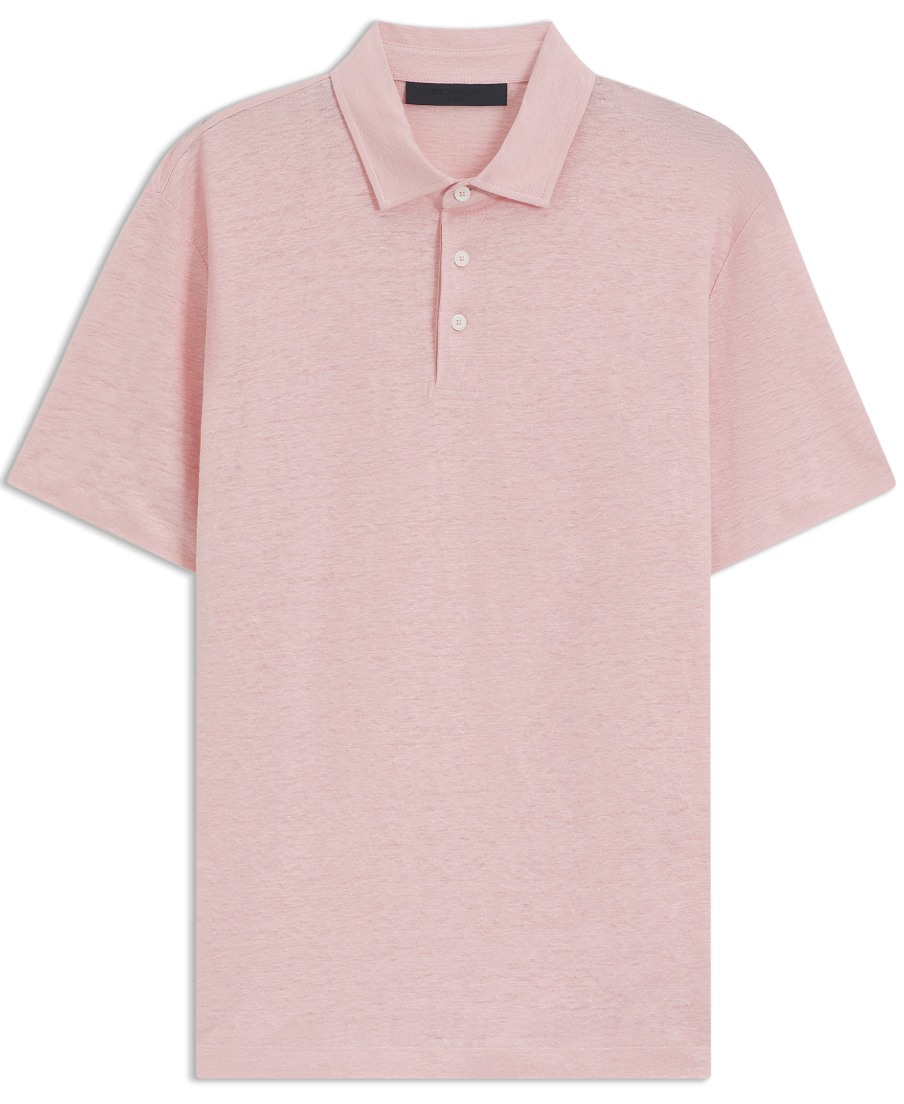 BECKHAM x BOSS Polo Shirt in Linen