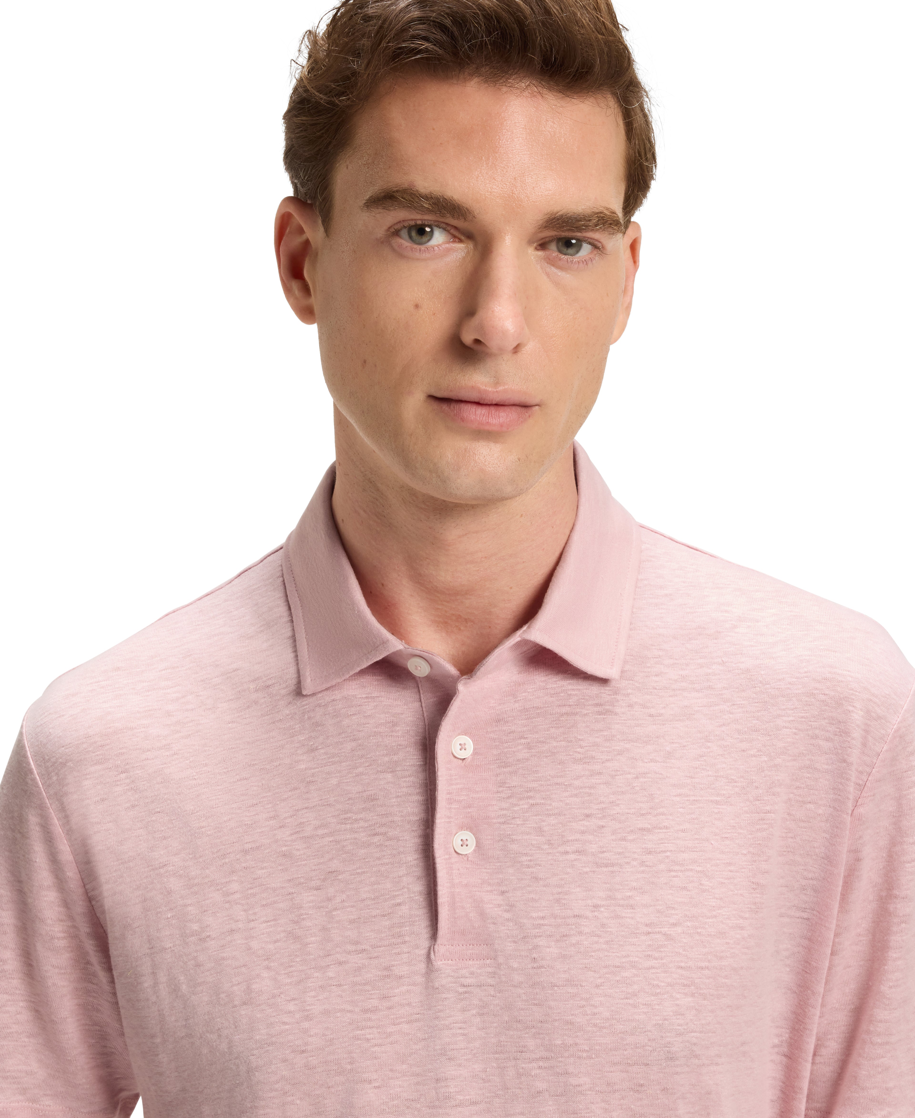 BECKHAM x BOSS Polo Shirt in Linen