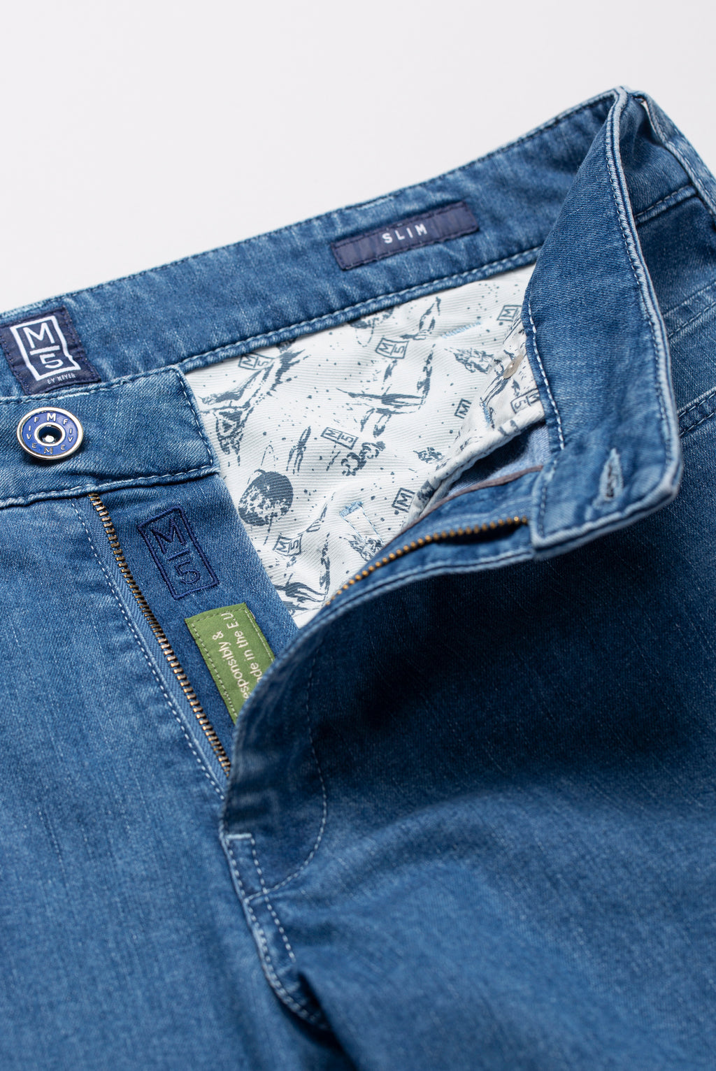 Meyer M5 Regular Fit Jean 34L Light Denim