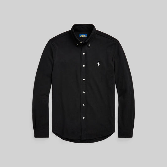 Polo Ralph Lauren Featherweight Mesh LS Shirt Black