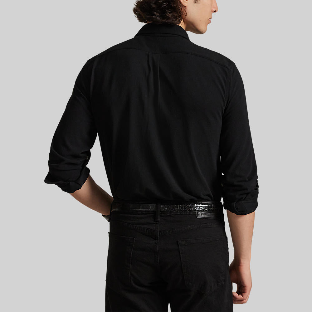 Polo Ralph Lauren Featherweight Mesh LS Shirt Black