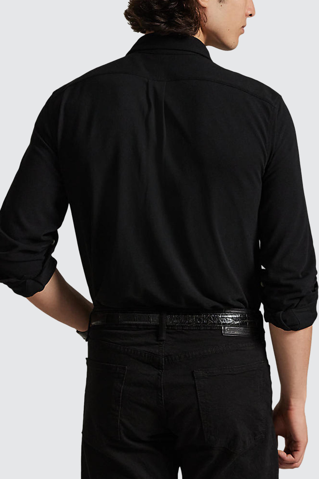 Polo Ralph Lauren Featherweight Mesh LS Shirt Black