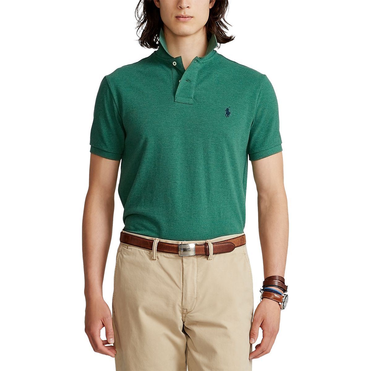 Polo Ralph Lauren Polo Shirt Green Heather