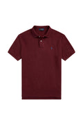 Polo Ralph Lauren The Iconic Mesh Polo Shirt Spring Wine Heather