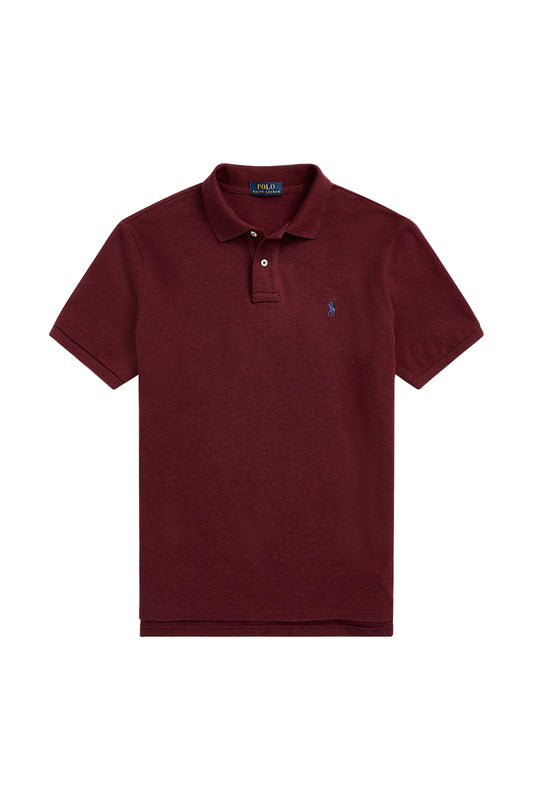 Polo Ralph Lauren The Iconic Mesh Polo Shirt Spring Wine Heather