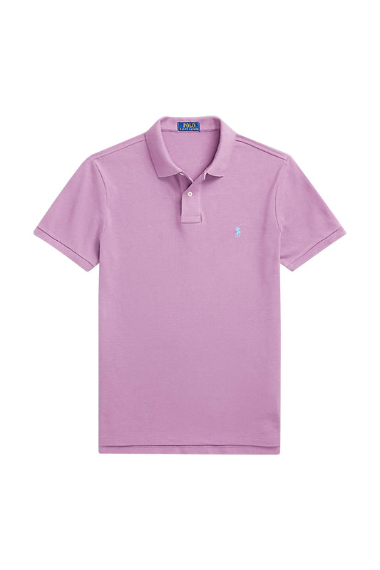 Polo Ralph Lauren Custom Slim Fit Mesh Polo Tea Rose