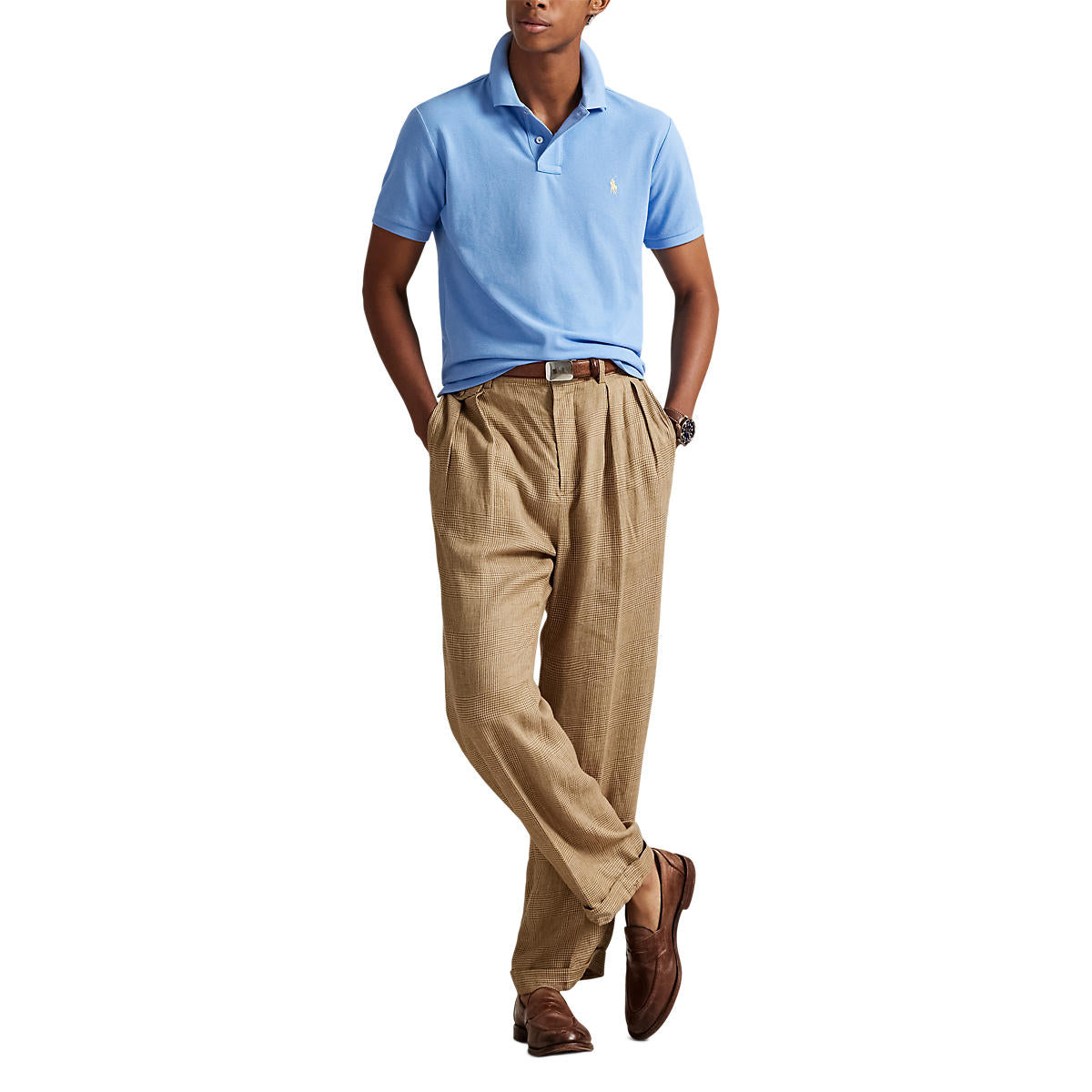 Polo Ralph Lauren The Iconic Mesh Polo Shirt Bristol Blue