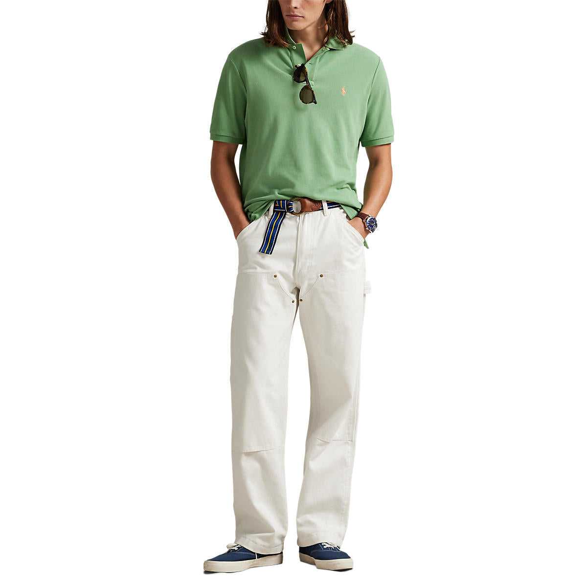 Polo Ralph Lauren The Iconic Mesh Polo Shirt Outback Green