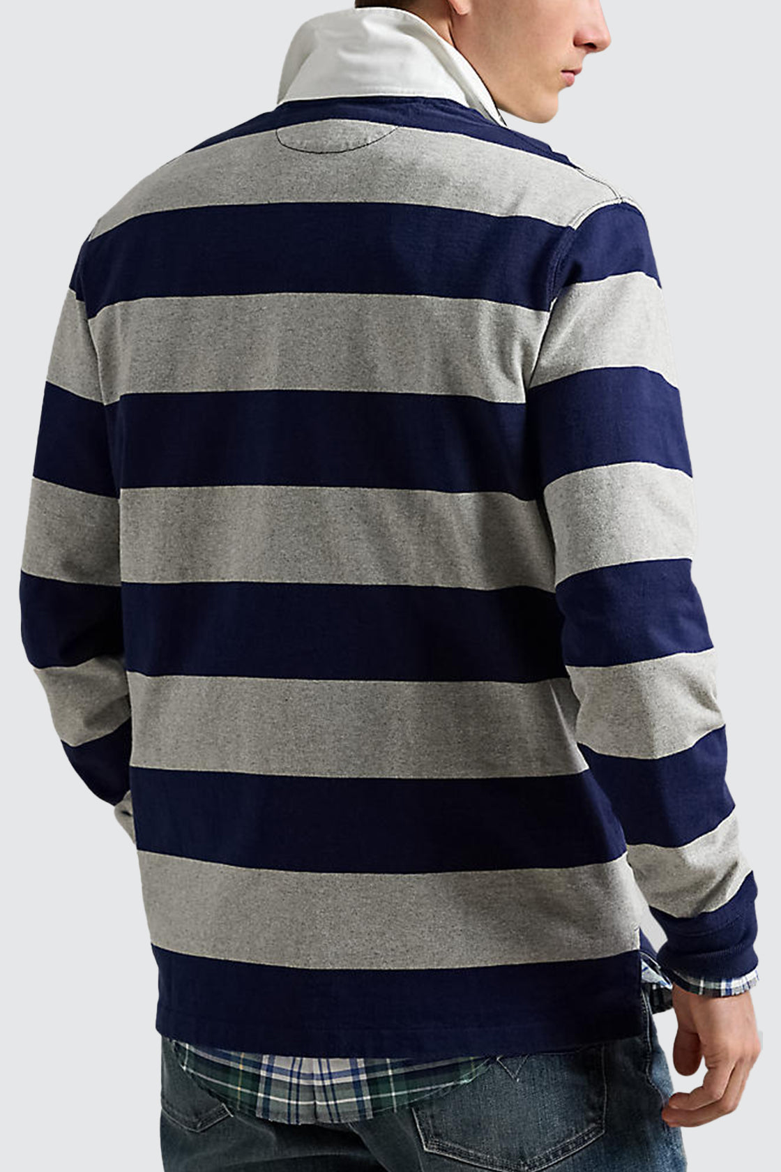 Polo Ralph Lauren The Iconic Rugby Shirt Newport Navy/Andover Heather