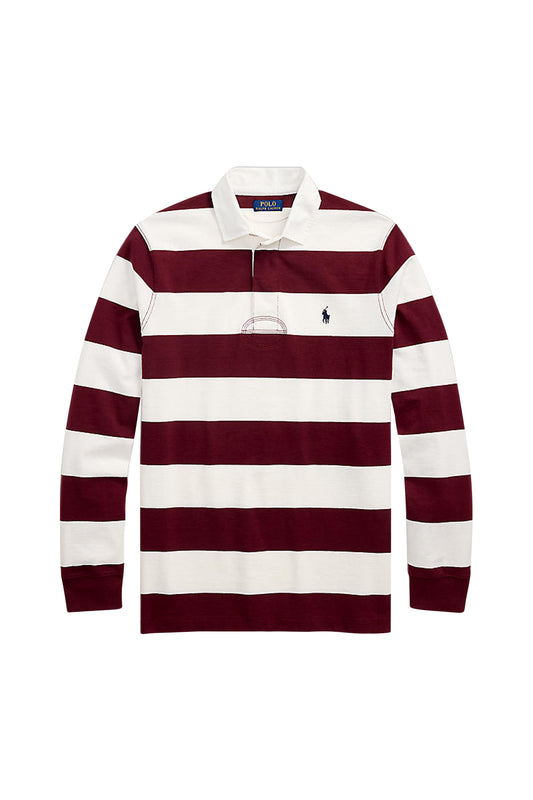 Polo Ralph Lauren The Iconic Rugby Shirt Classic Wine/Trophy Cream