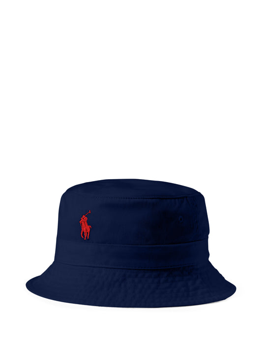 Polo Ralph Lauren Cotton Bucket Hat Navy