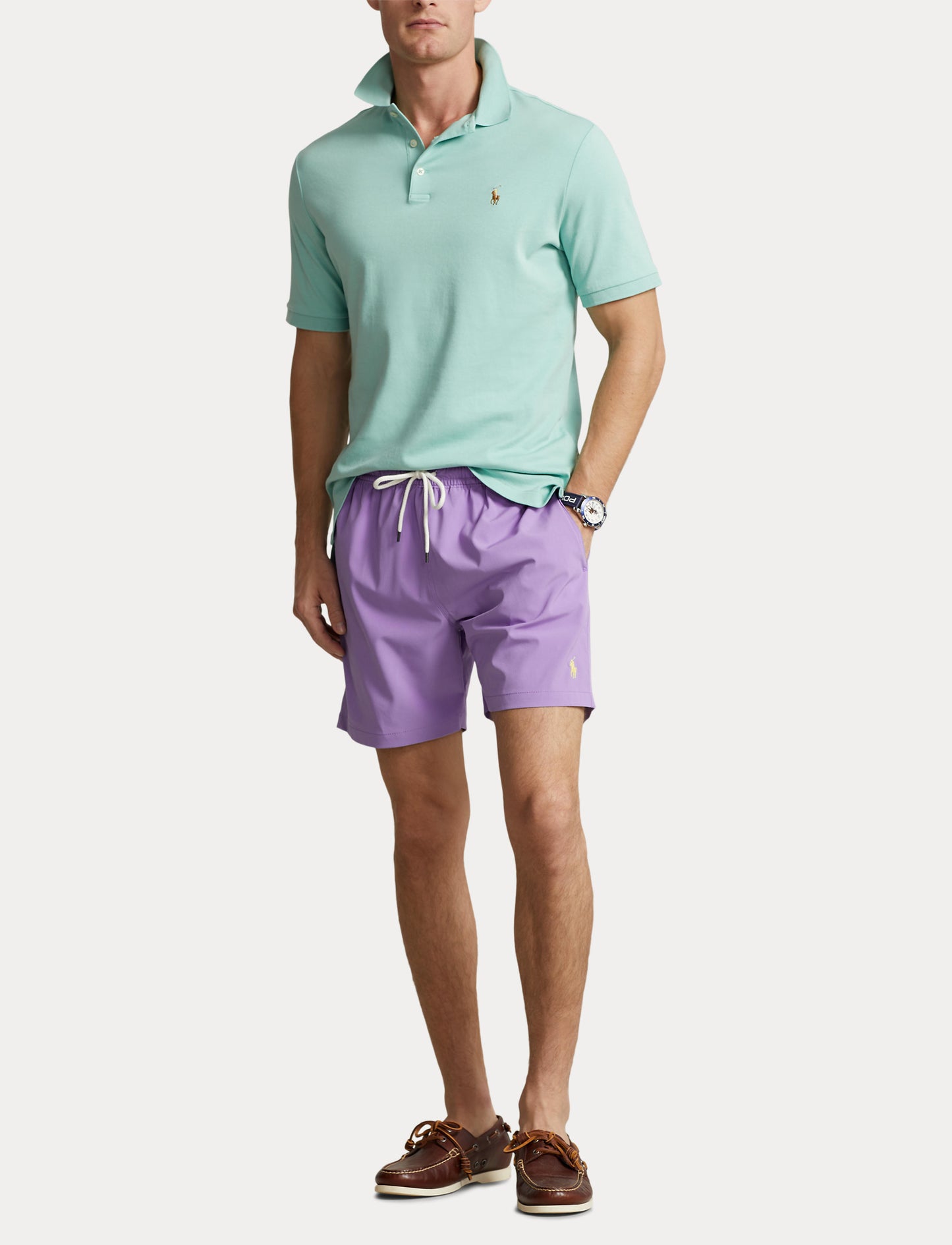 Polo Ralph Lauren Traveler Classic Swim Trunk Purple Martin