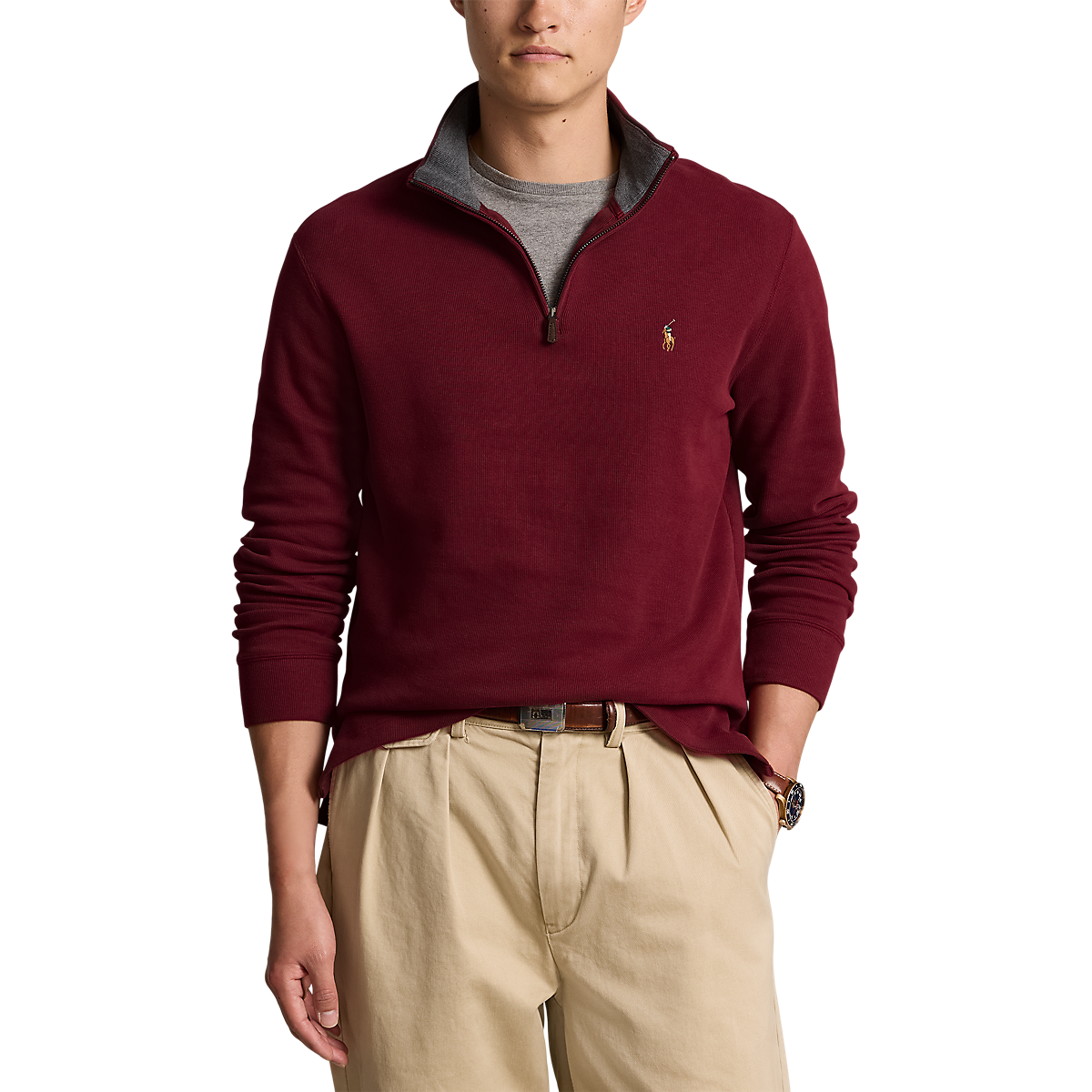 Polo Ralph Lauren Half Zip Top Red Carpet – routleys.com.au Polo Ralph Lauren Half Zip Top Red Carpet – routleys.com.au