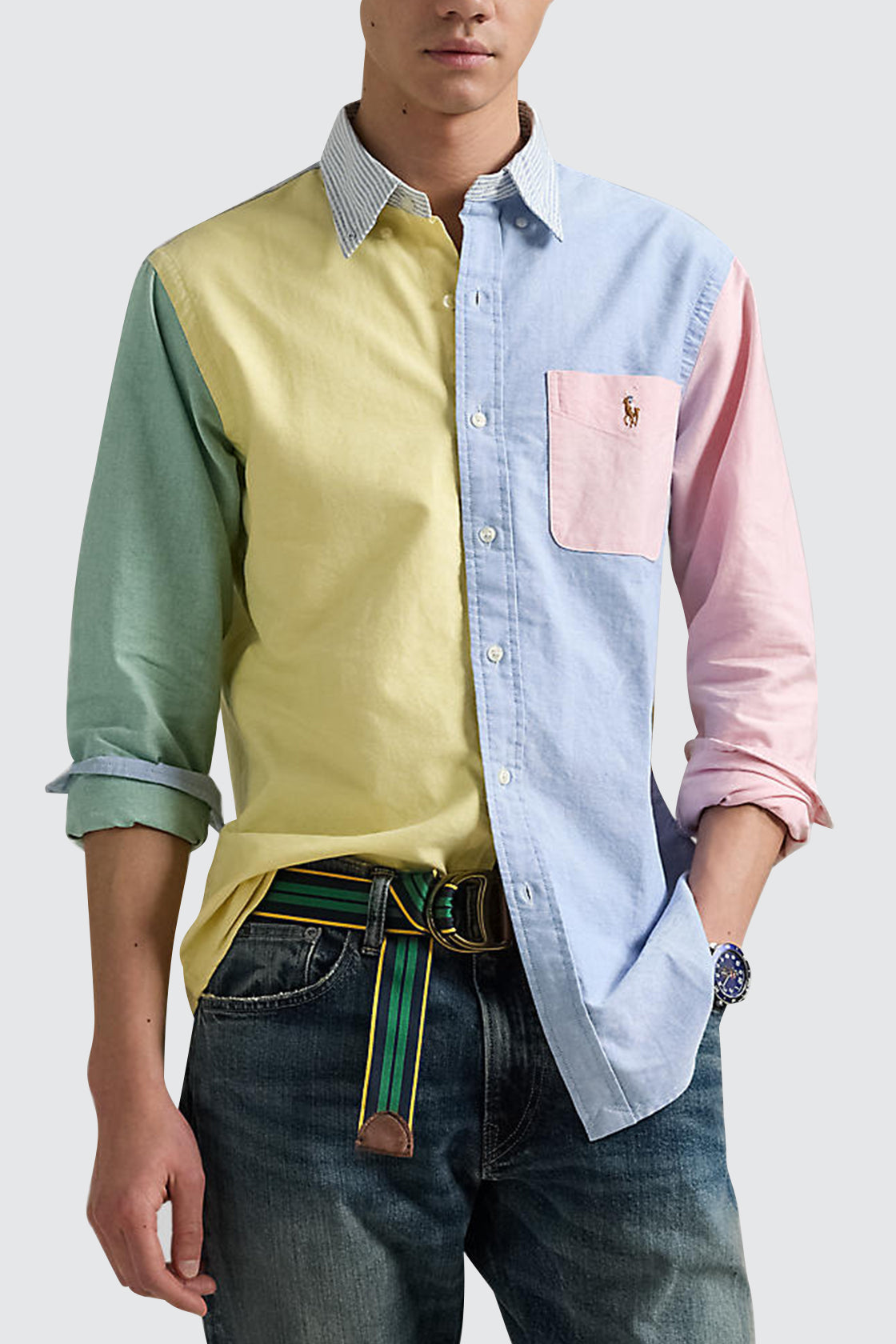 Polo Ralph Lauren Custom Fit Oxford LS Shirt Funshirt