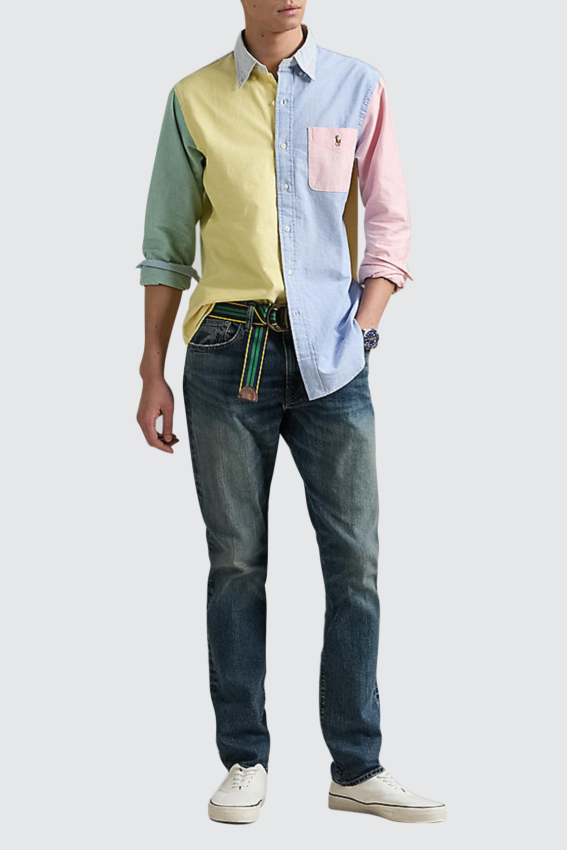 Polo Ralph Lauren Custom Fit Oxford LS Shirt Funshirt