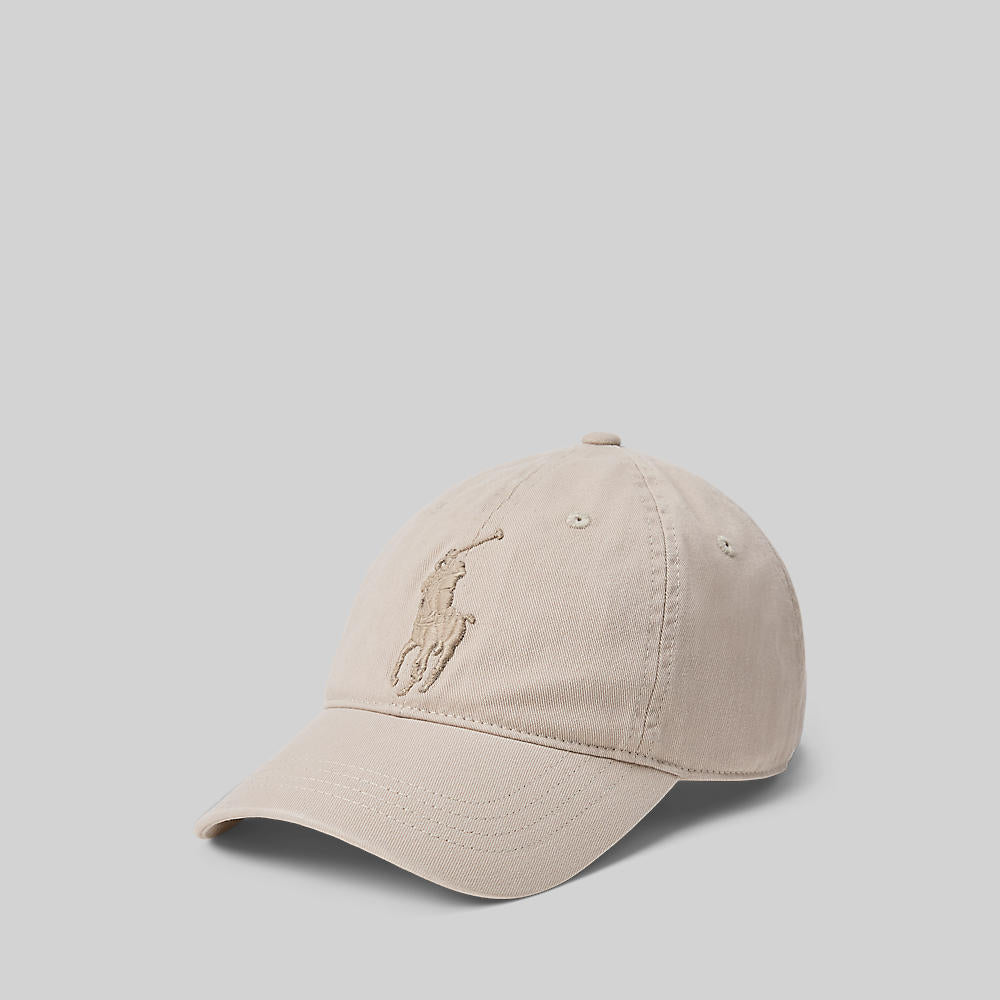 Polo Ralph Lauren Big Pony Twill Ball Cap Grey