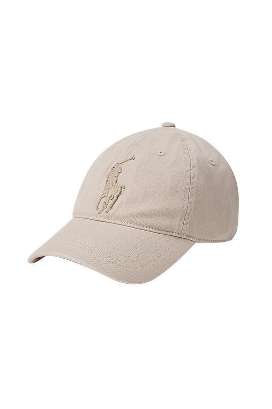 Polo Ralph Lauren Big Pony Twill Ball Cap Grey