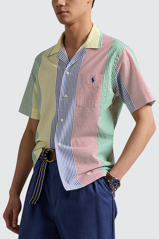 Polo Ralph Lauren Classic Fit Seersucker SS Shirt Multi Stripe