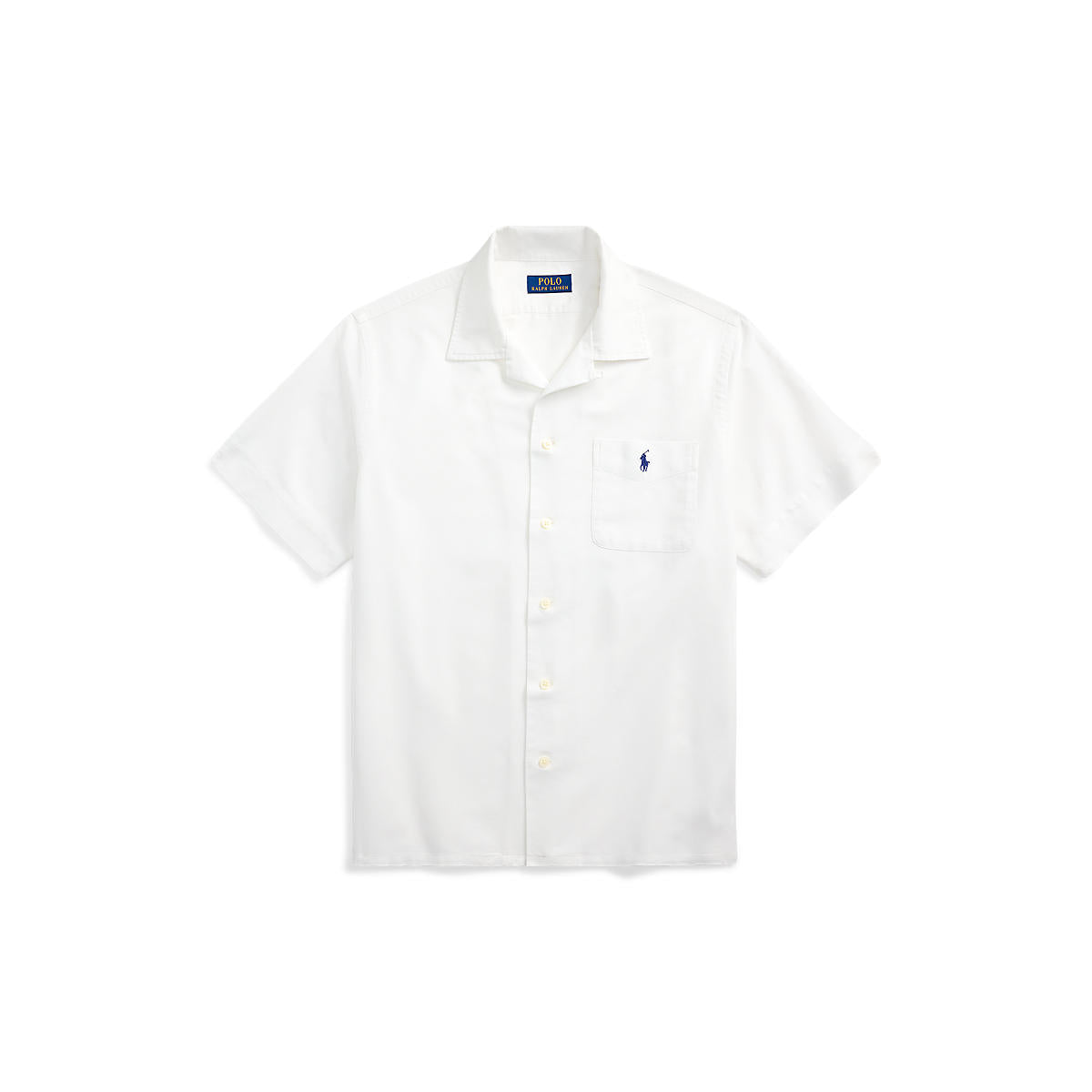 Polo Ralph Lauren Classic Fit Oxford Camp Shirt White