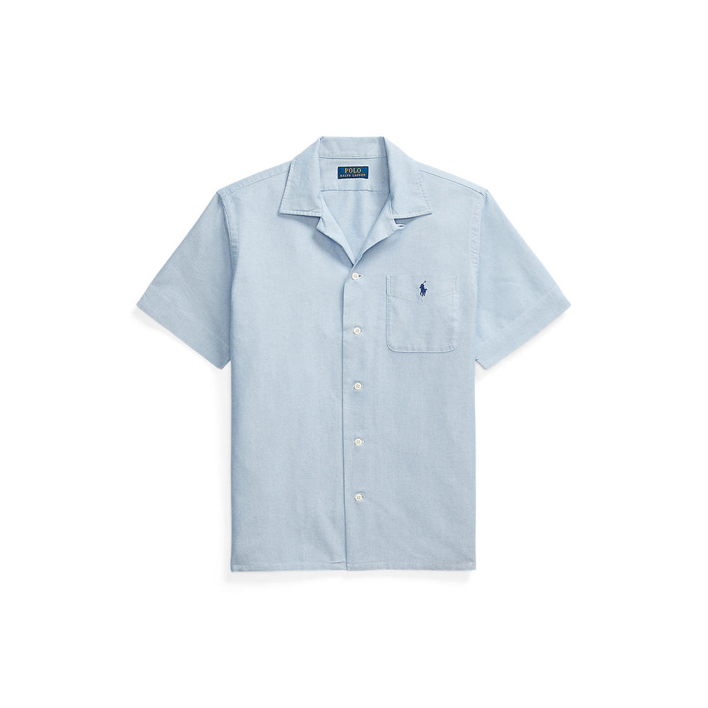 Polo Ralph Lauren Classic Fit Oxford Camp Shirt Blue