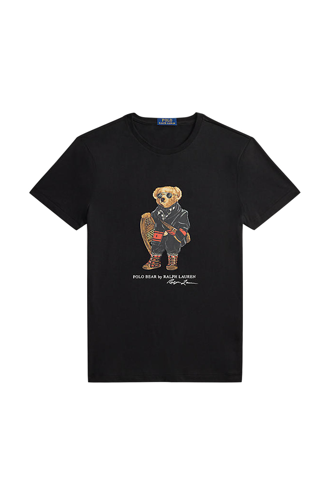 Polo Ralph Lauren Custom Slim Fit Polo Bear Jersey Tee Black Holiday