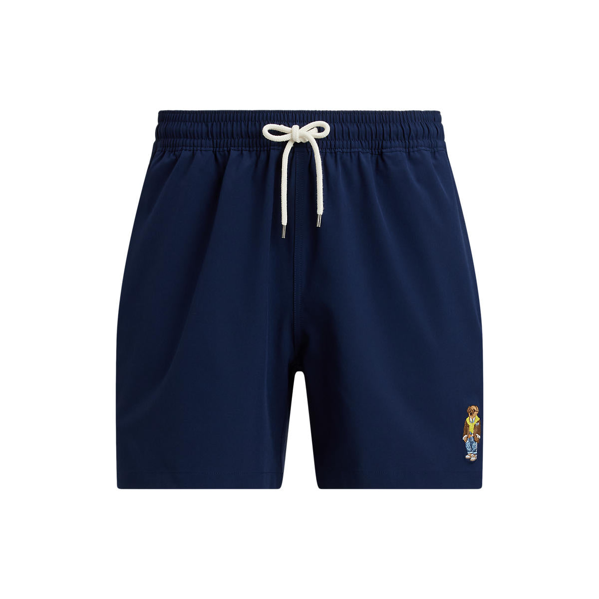 Polo Ralph Lauren 5.75" Traveler Polo Bear Swim Trunk Newport Navy with Bear