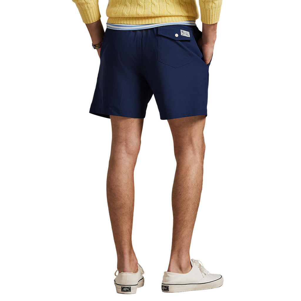 Polo Ralph Lauren 5.75" Traveler Polo Bear Swim Trunk Newport Navy with Bear