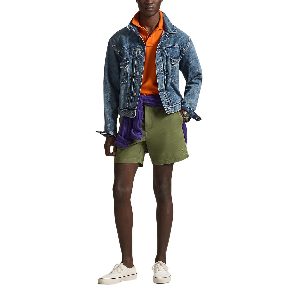 Polo Ralph Lauren 6" Prepster Stretch Chino Short Garden Trail