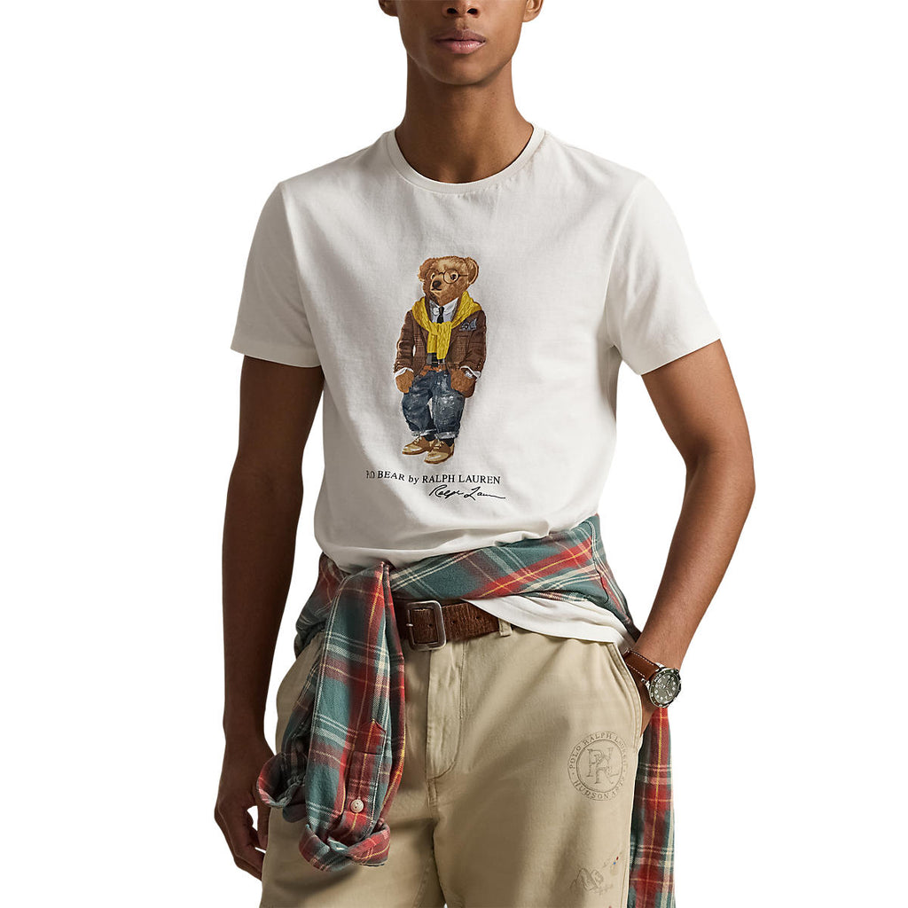 Polo Ralph Lauren Custom Fit Polo Bear Jersey T-Shirt Nevis/Hudson Valley Bear