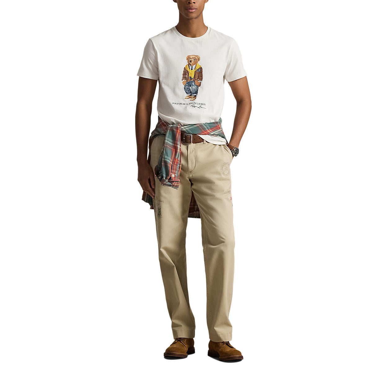 Polo Ralph Lauren Custom Fit Polo Bear Jersey T-Shirt Nevis/Hudson Valley Bear