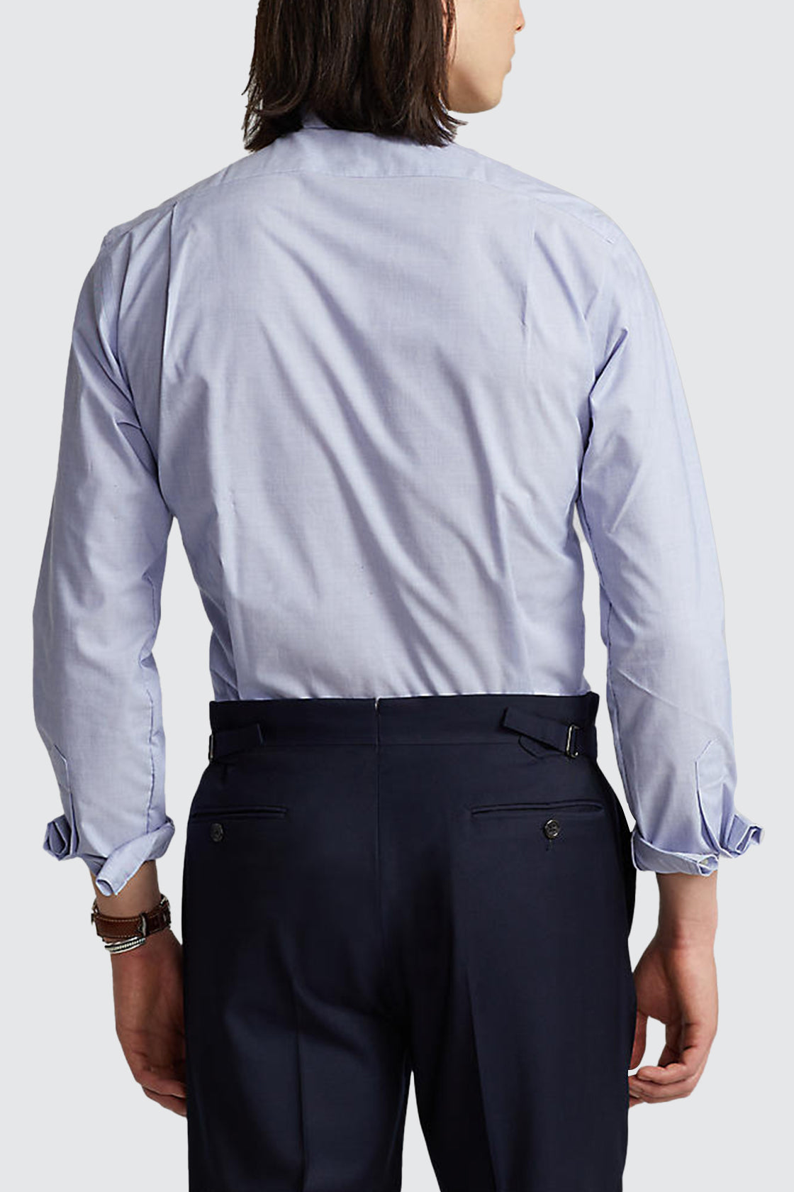 Polo Ralph Lauren Dress Shirt Light Blue/White