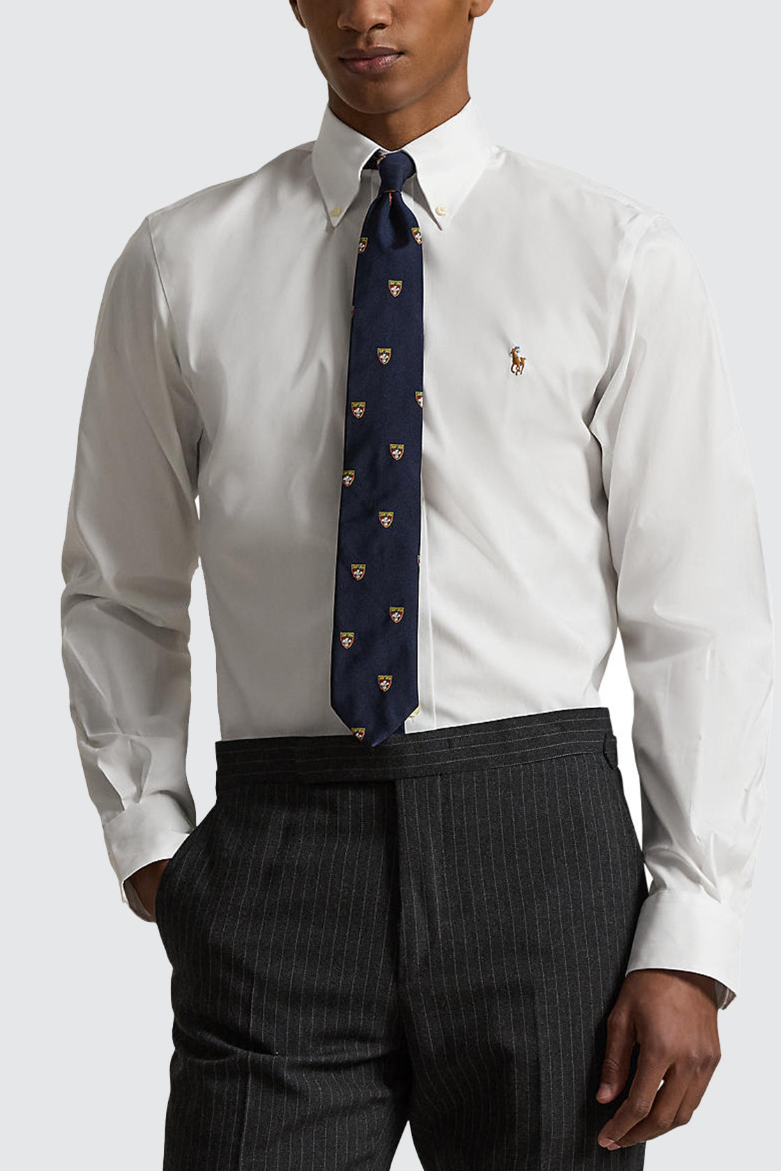 Polo Ralph Lauren Pinpoint Dress Shirt White