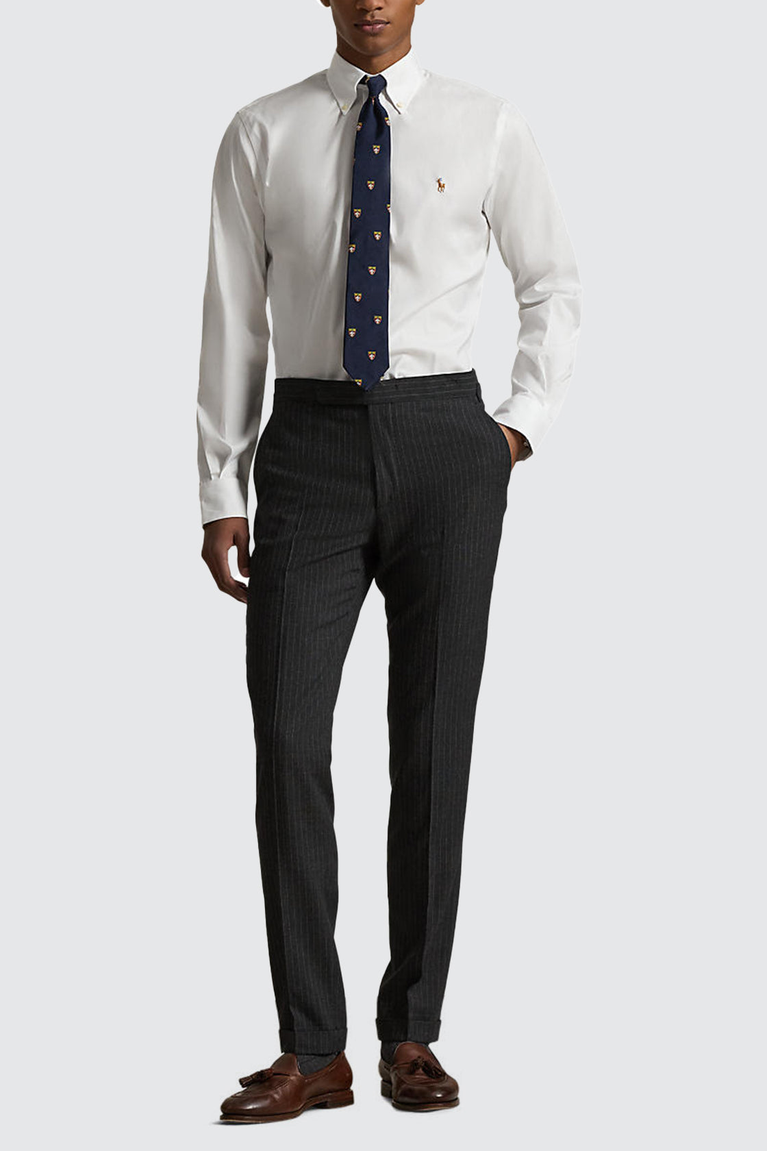 Polo Ralph Lauren Pinpoint Dress Shirt White