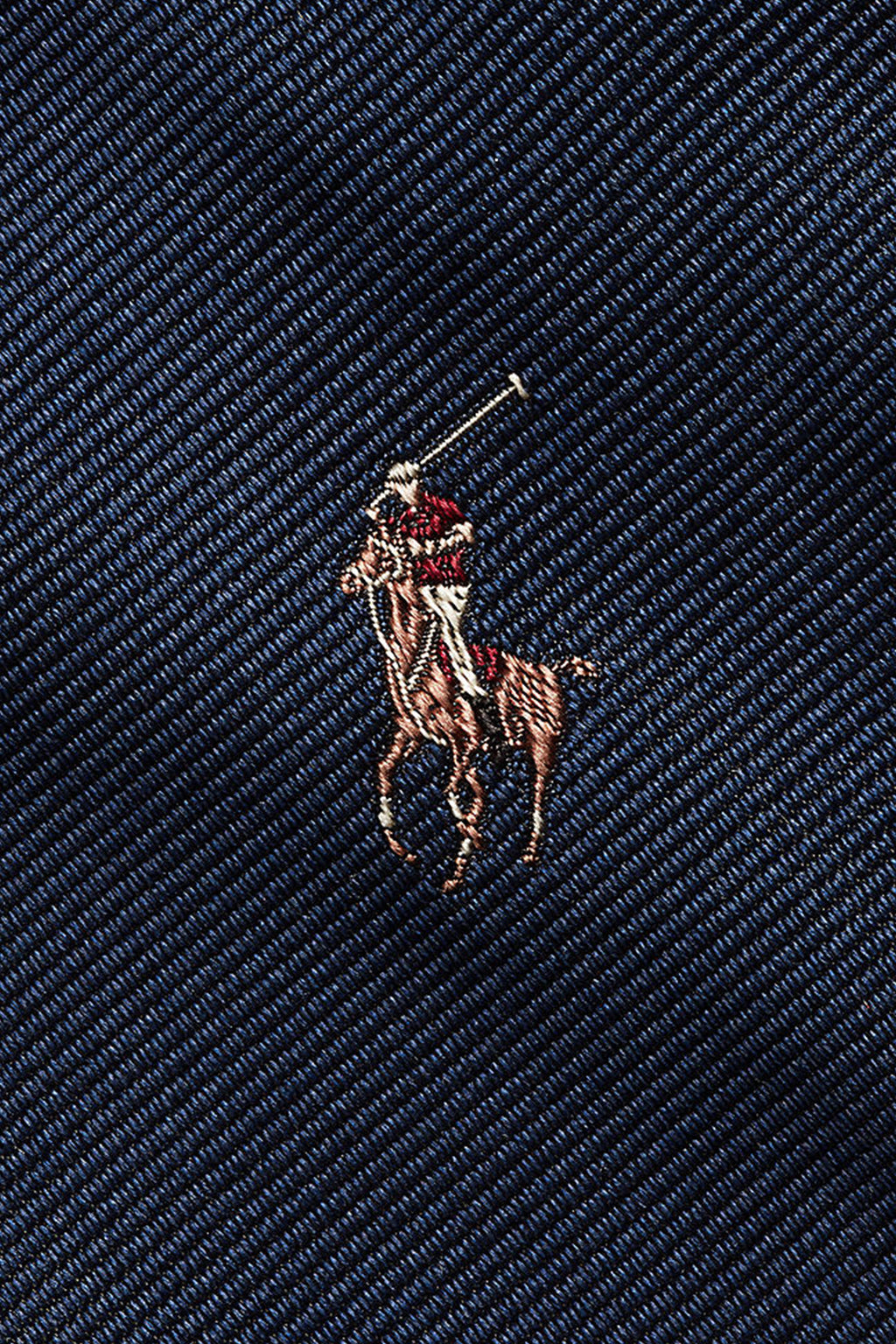 Polo Ralph Lauren Single Polo Player Neck Tie Navy