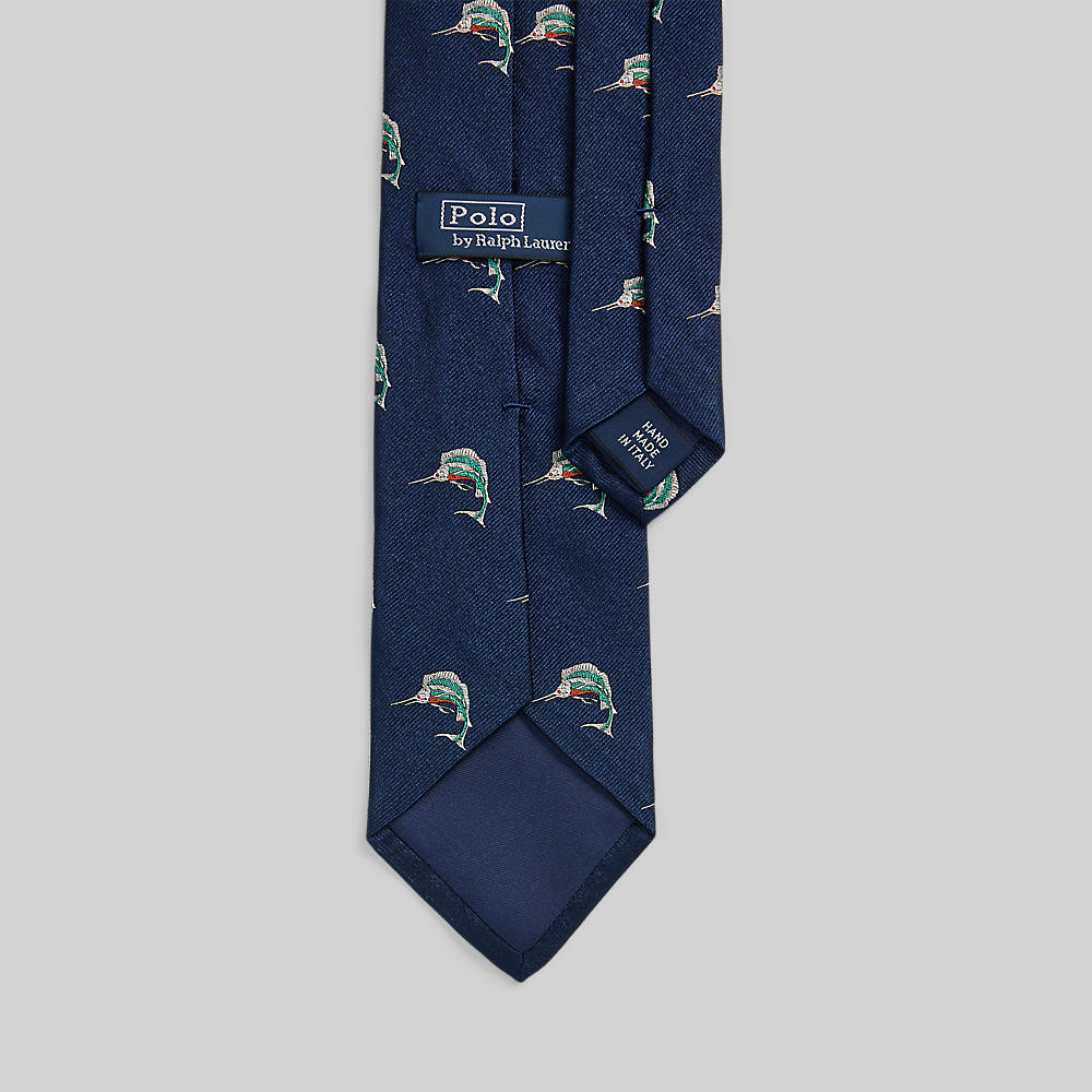 Polo Ralph Lauren Marlins Tie Navy
