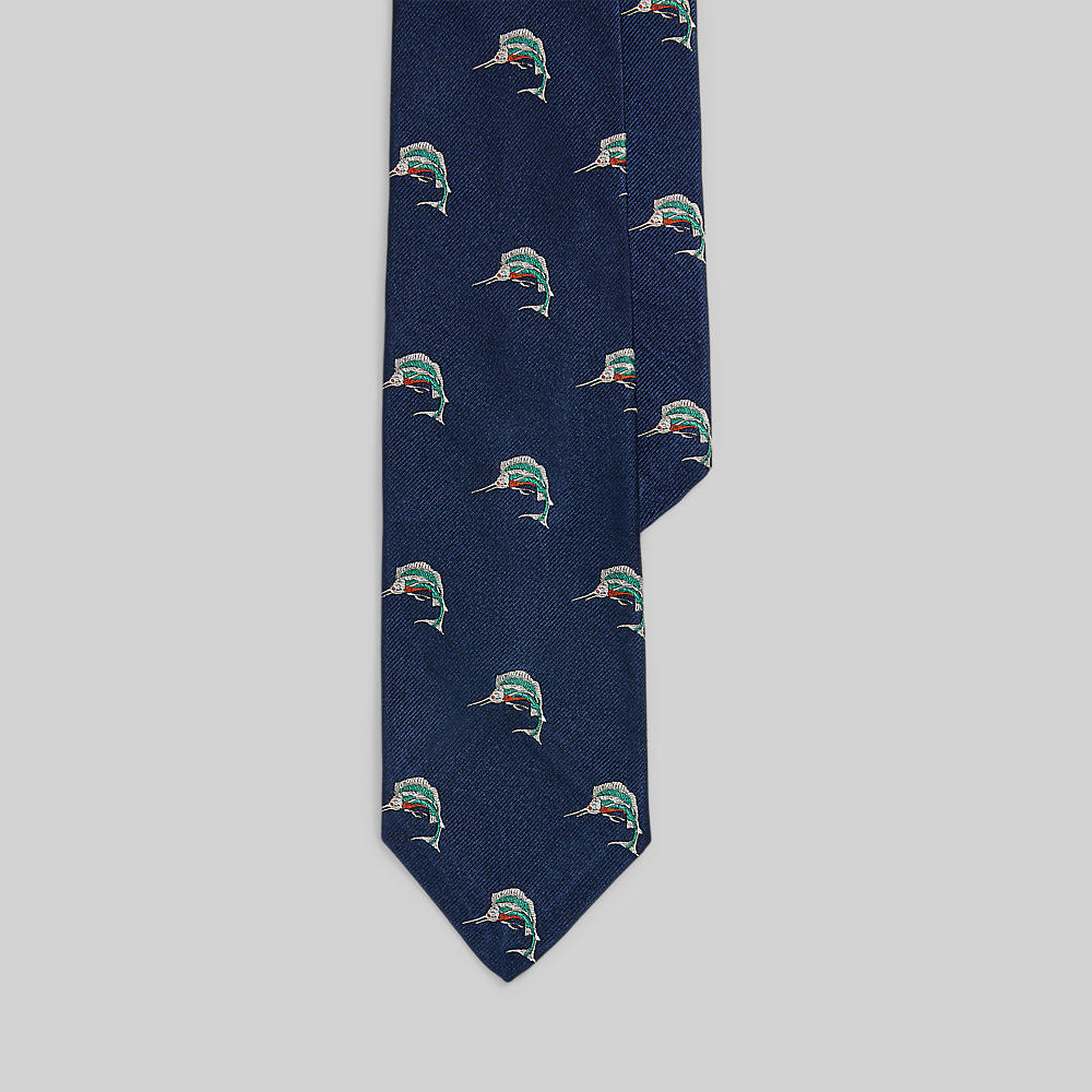 Polo Ralph Lauren Marlins Tie Navy