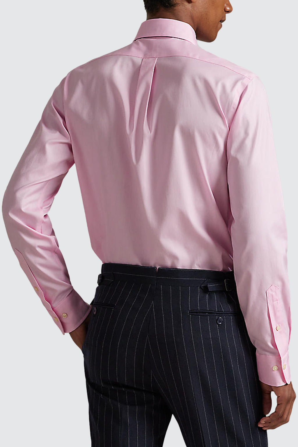 Polo Ralph Lauren LS Dress Shirt Pink/White