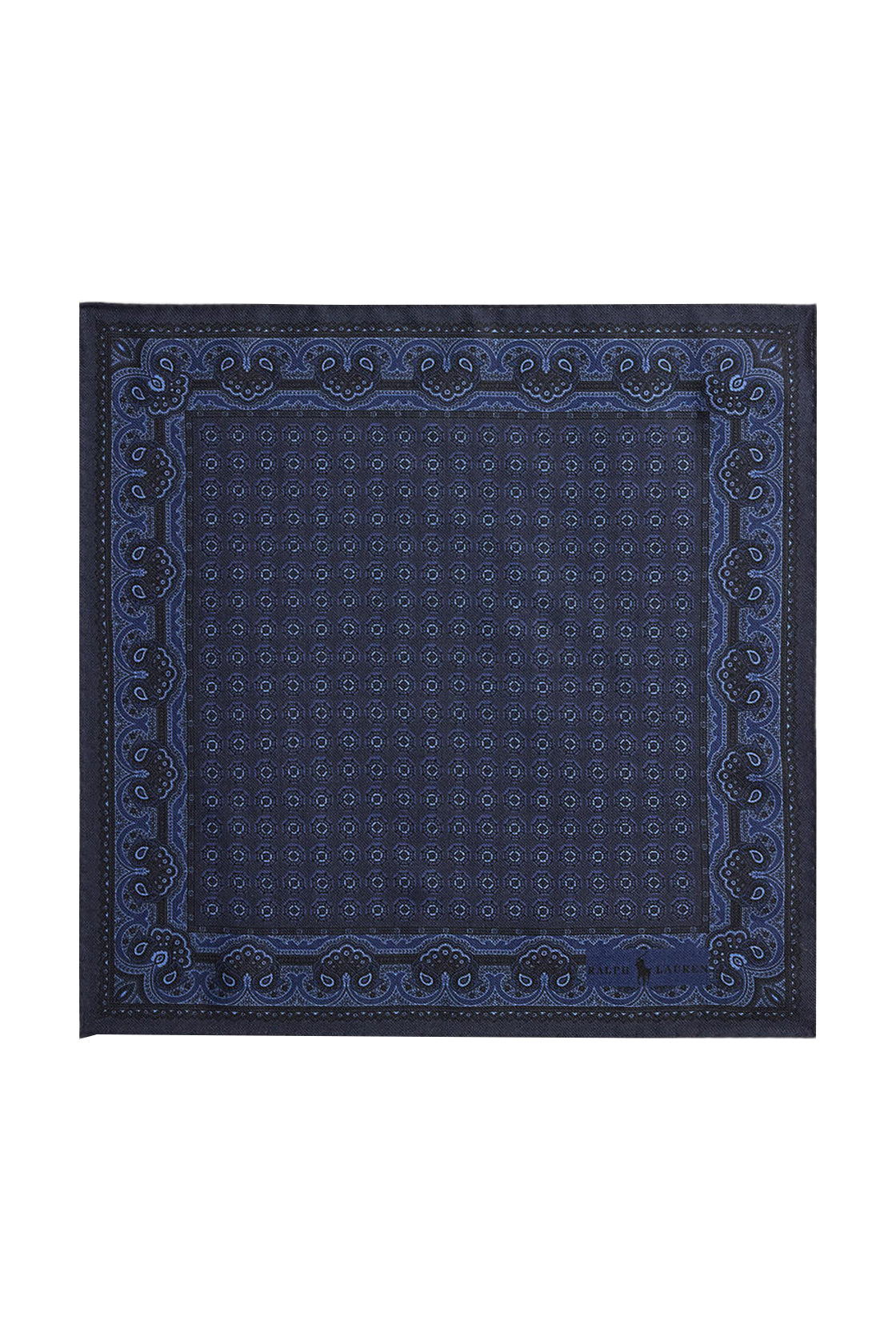 Polo Ralph Lauren Pocket Square Wool/Silk Navy