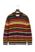Gant Striped Crew Necked Knitwear Multi Coloured