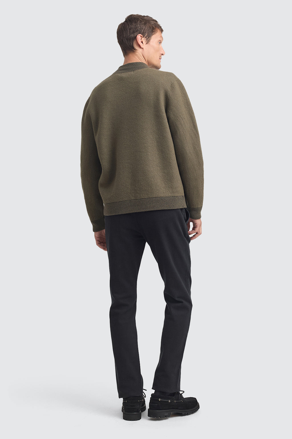 Toorallie Wool Bomber Jacket Khaki