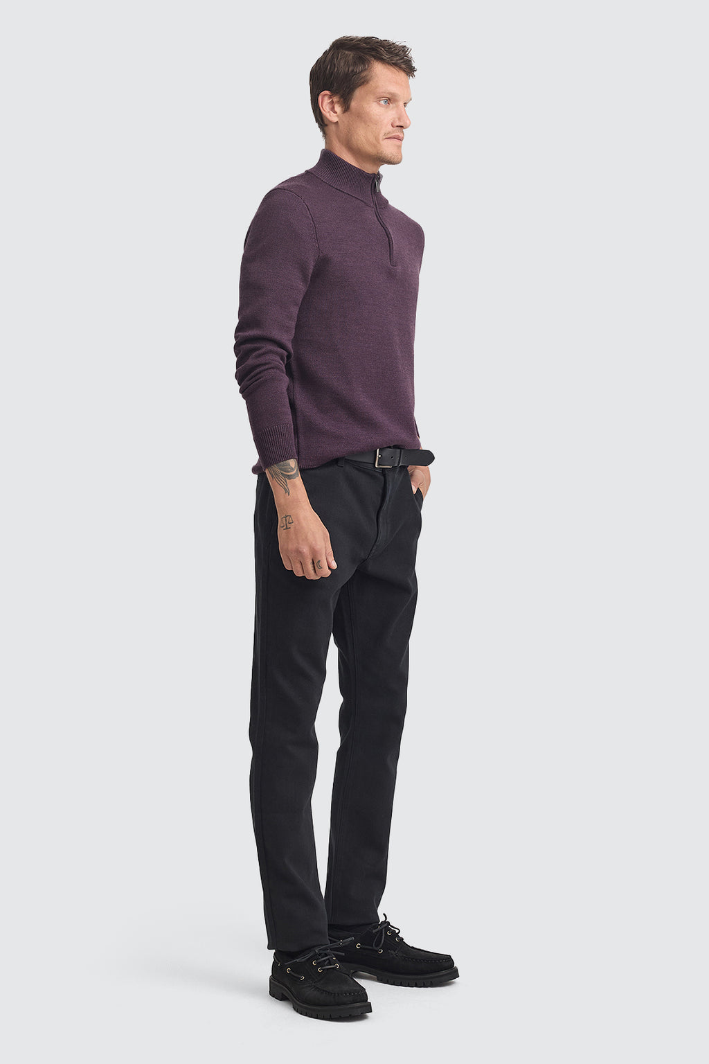 Toorallie Trademark Half Zip Jumper Sumak