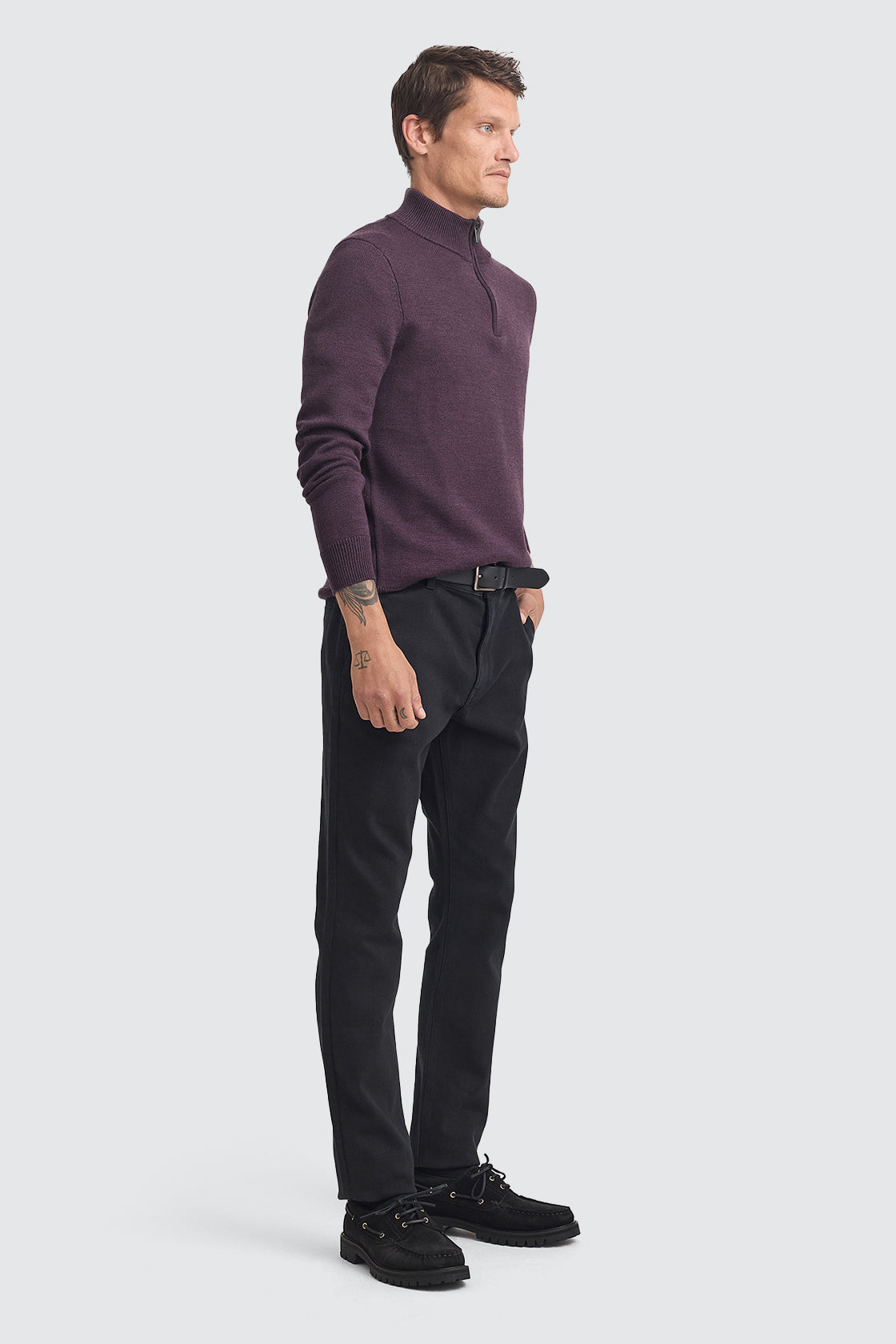 Toorallie Trademark Half Zip Jumper Sumak