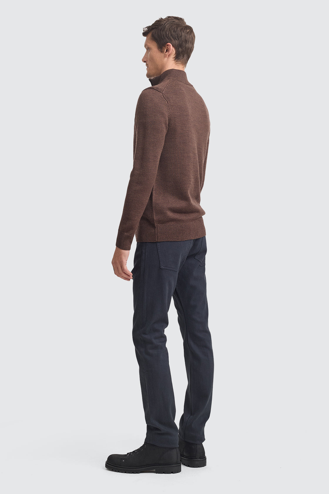 Toorallie Trademark Half Zip Jumper Otter